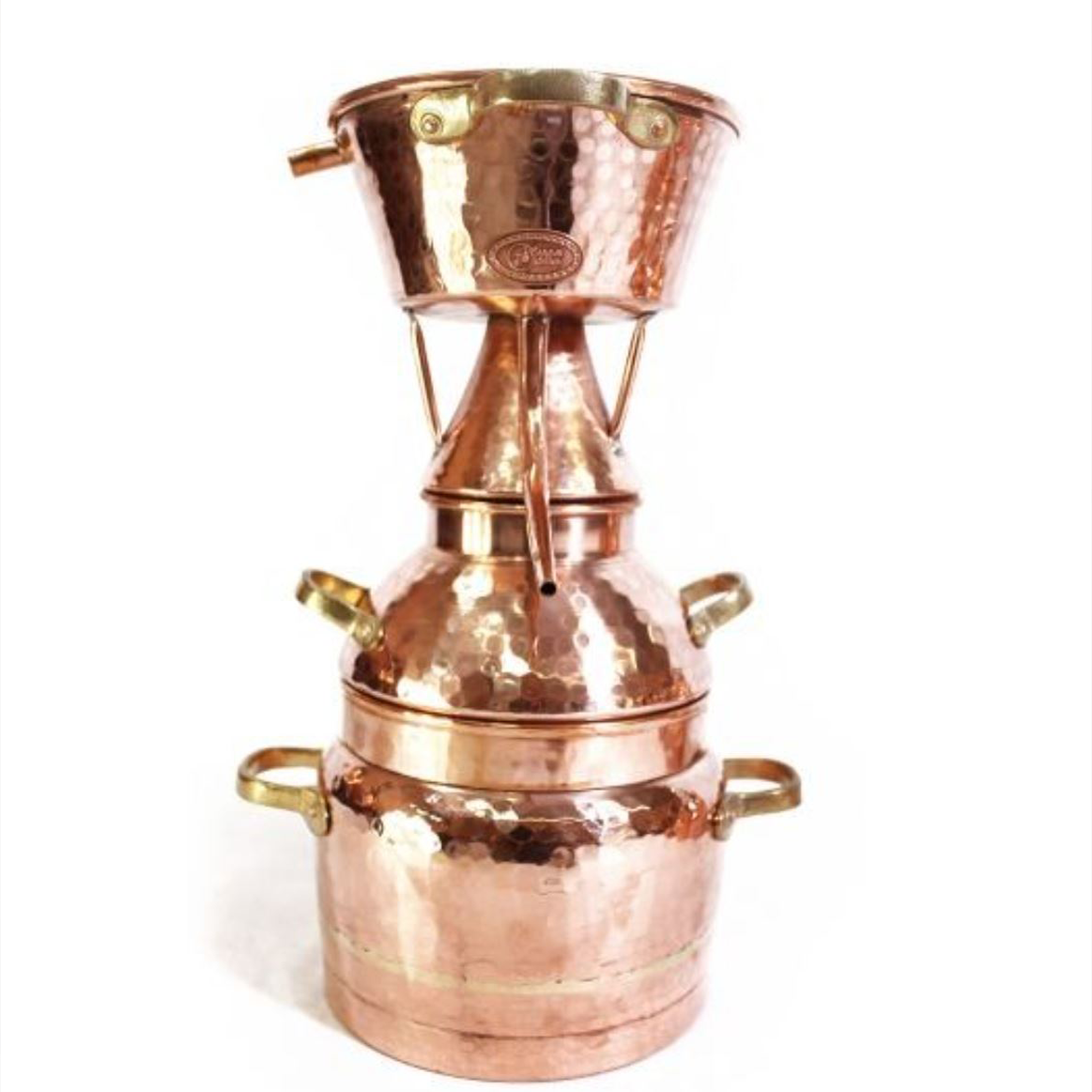 CopperGarden® Destille ALQUITARA 5 Liter mit Aromasieb für