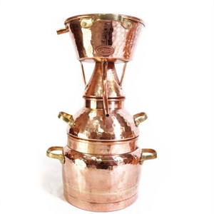 "CopperGarden®" Destille ALQUITARA 5 Liter mit Aromasieb für ätherische Öle